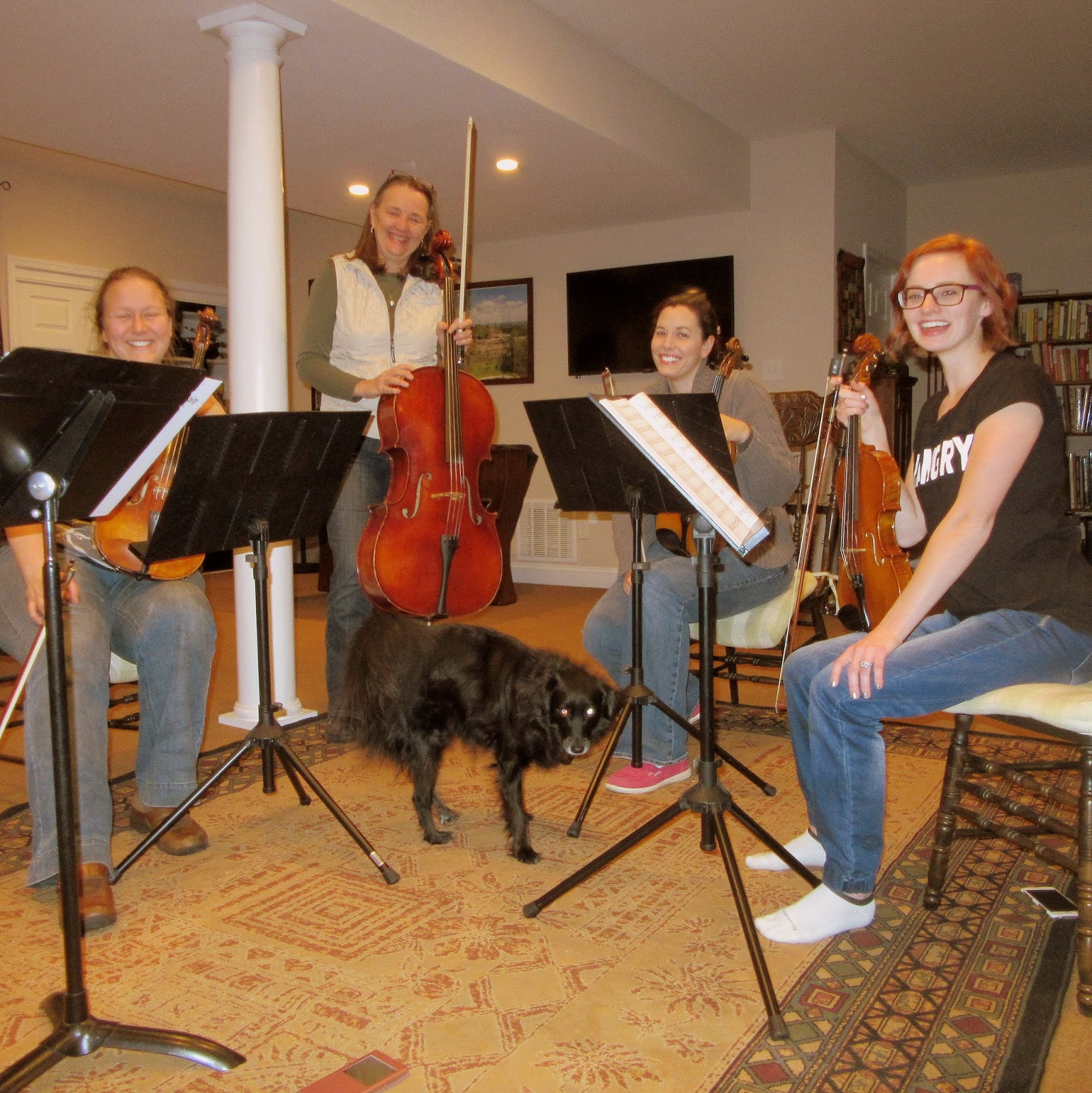 Whistling Prairie Quartet Practice
