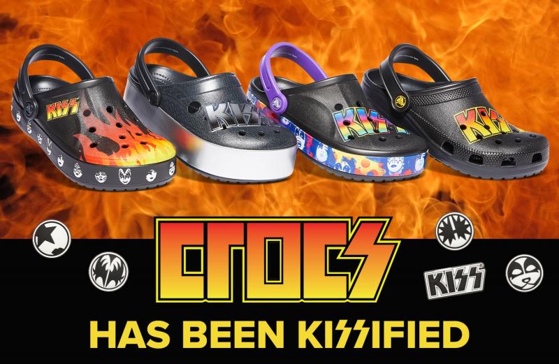 kiss crocs