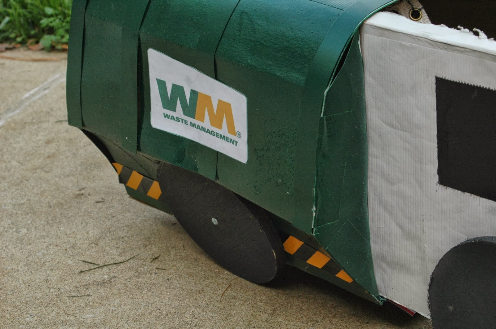 How to Make a DIY Trash Truck Costume Little House of Four Creating