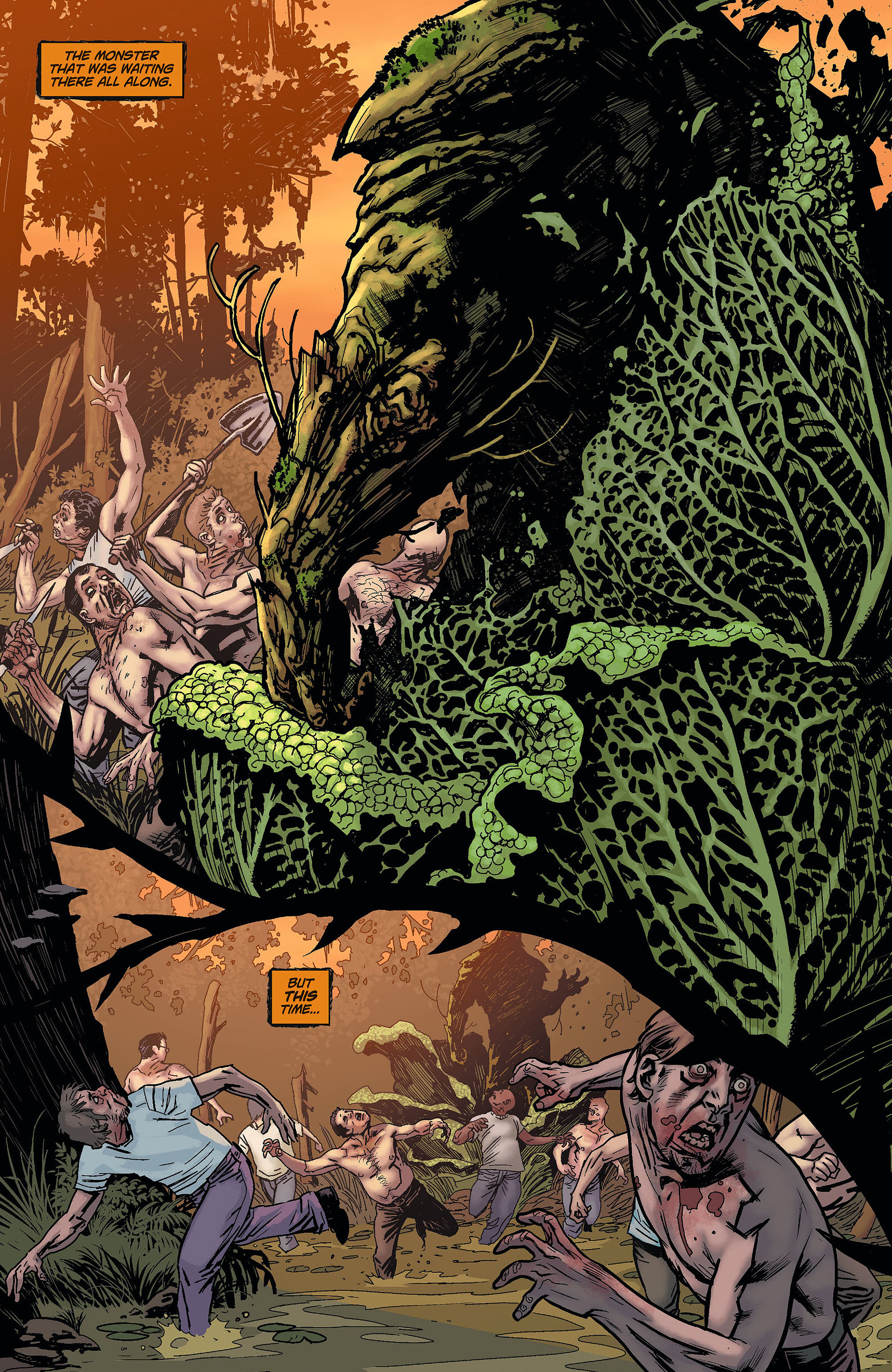 Read online Swamp Thing (2011) comic -  Issue #7 - 19