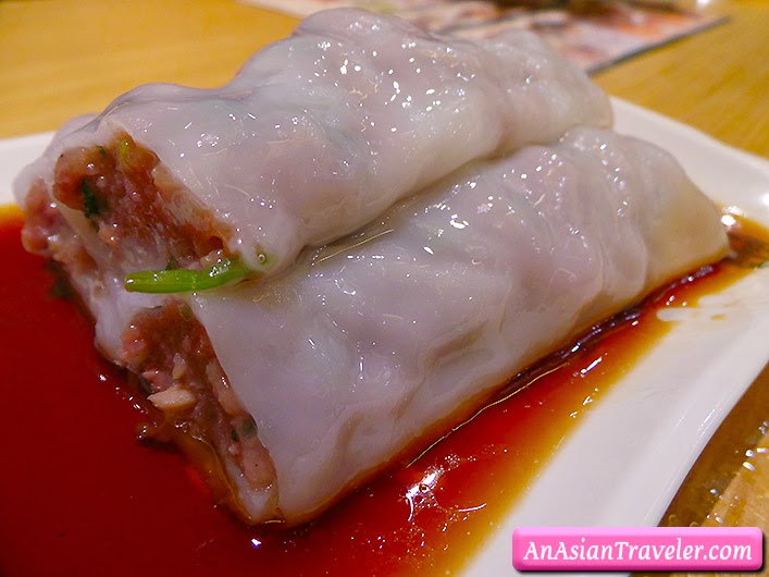 tim ho wan vermicelli roll with beef