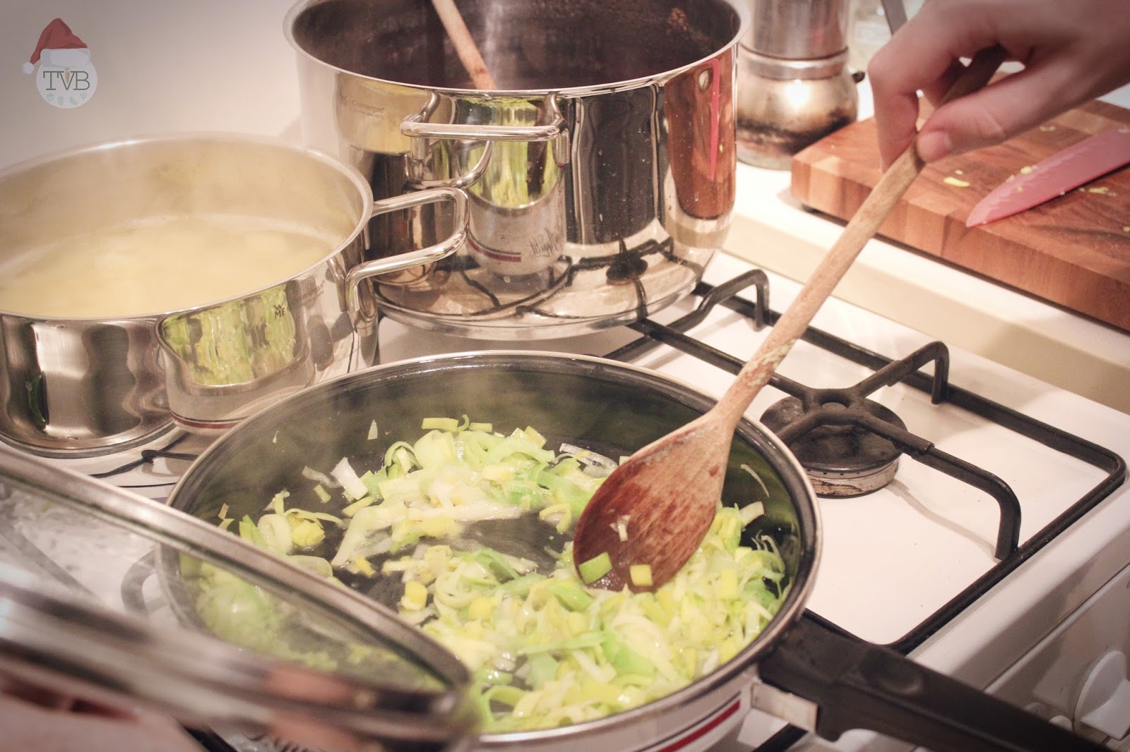 Lauch-Zucchini Laibchen mit Kartoffel Püree #vegan - Tschaakii&amp;#39;s Veggie ...