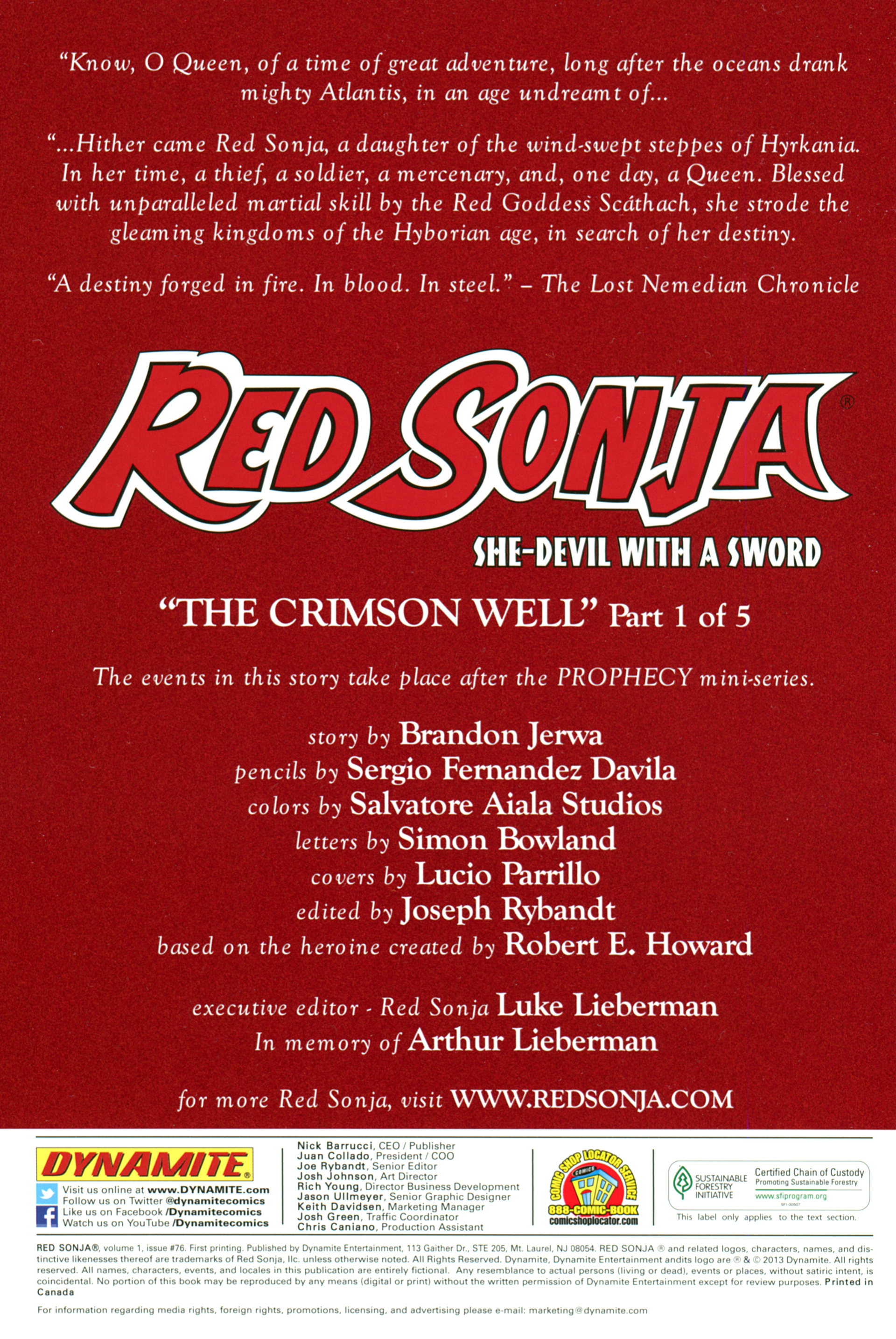 Red Sonja (2005) Issue #76 #81 - English 2