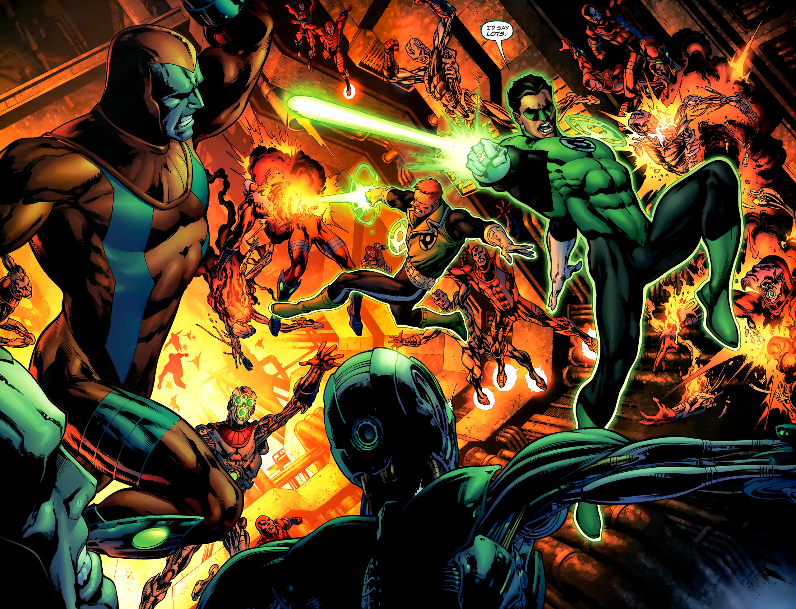 Green Lantern (2005) issue 11 - Page 16