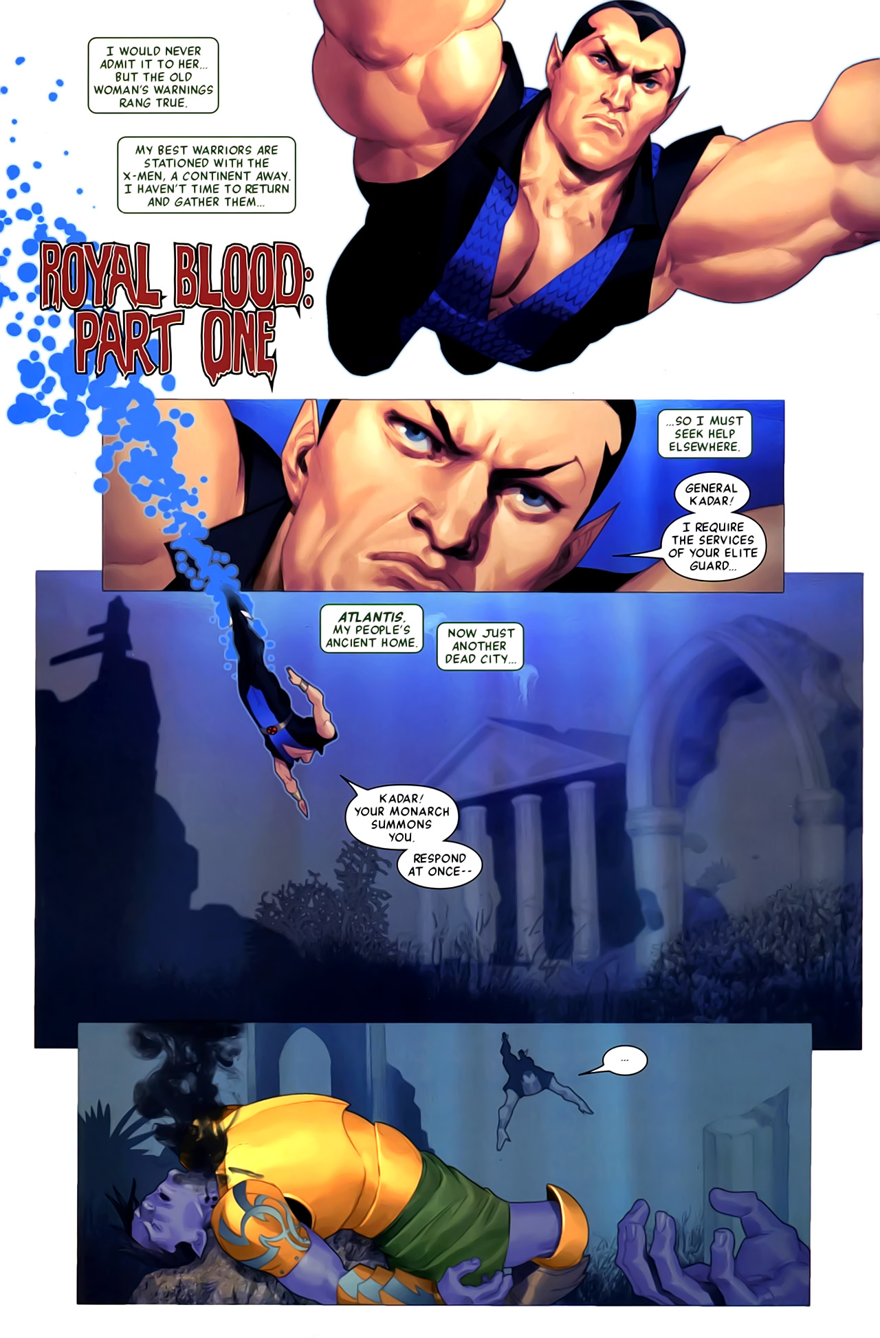 Read online Namor: The First Mutant comic -  Issue #1 - 8
