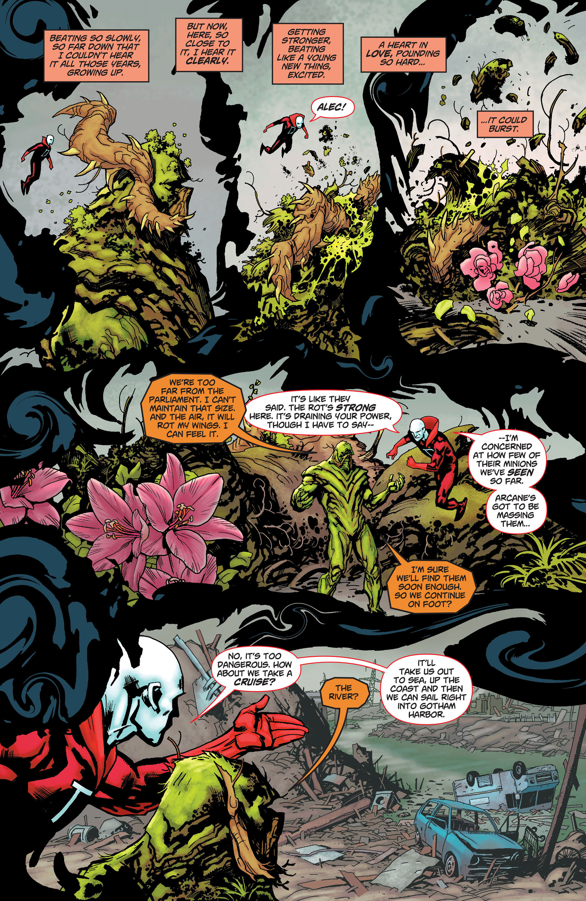 Read online Swamp Thing (2011) comic -  Issue #14 - 14