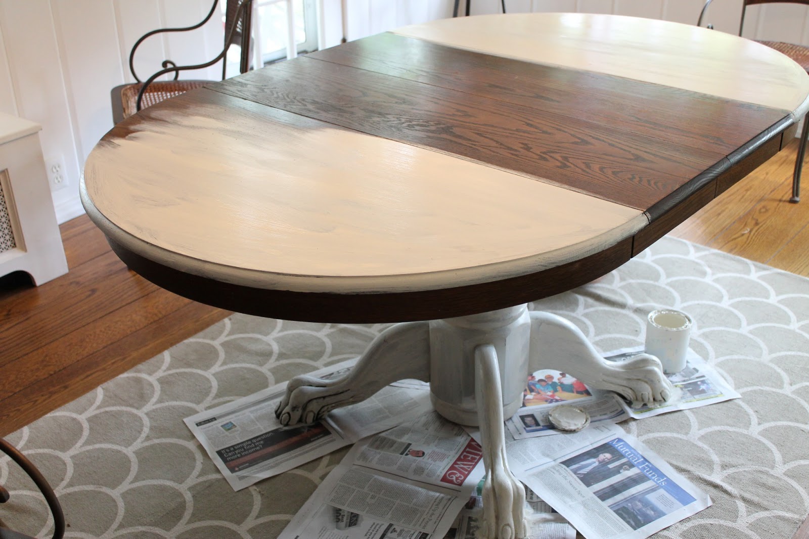The Picket Fence Projects Sprucing Up A Temporary Table