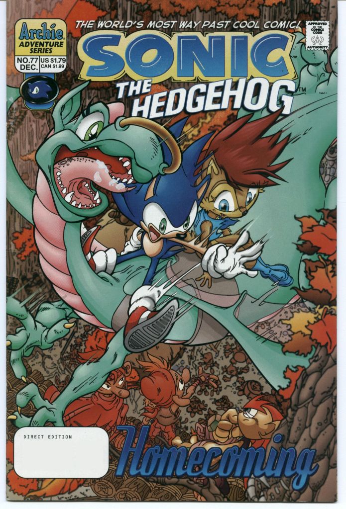 Read online Sonic The Hedgehog comic -  Issue #77 - 1