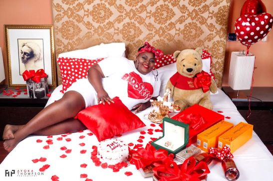 Stella Dimoko Korkus.com: Eniola Badmus Releases Valentine Inspired Photos  For Her Fans...