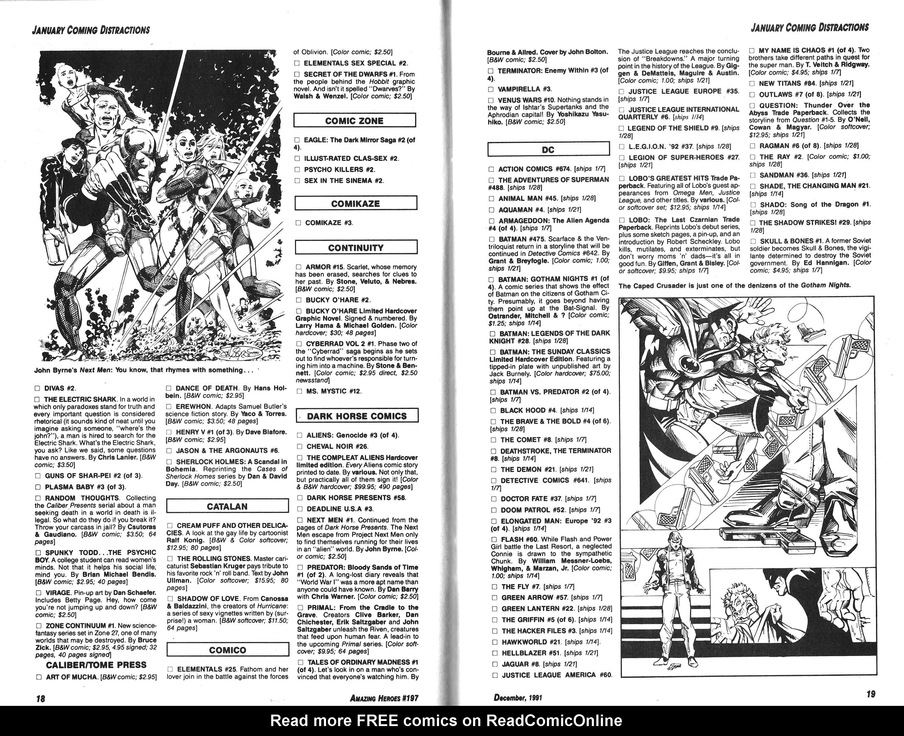 Read online Amazing Heroes comic -  Issue #197 - 10