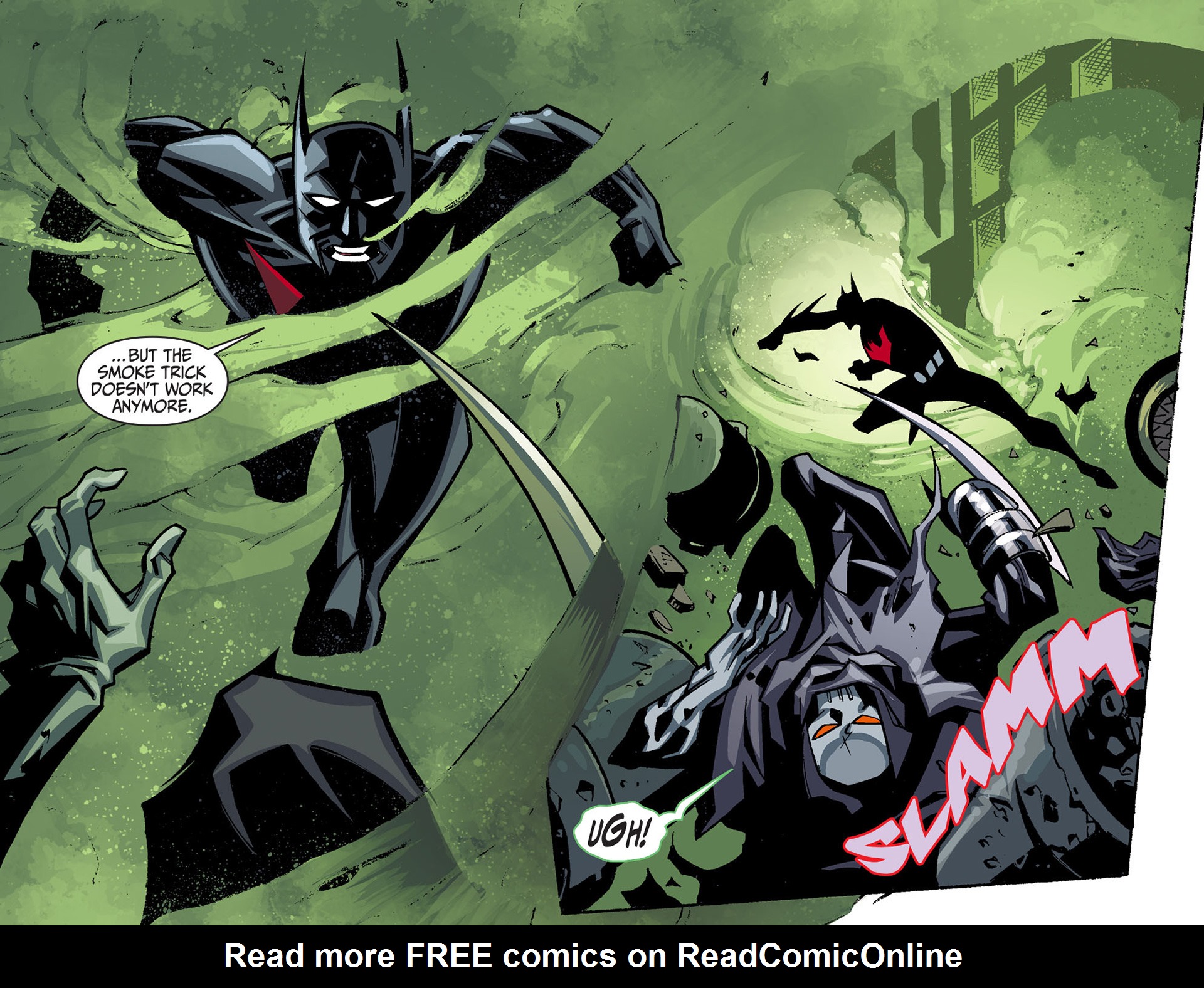 Read online Batman Beyond 2.0 comic -  Issue #30 - 17