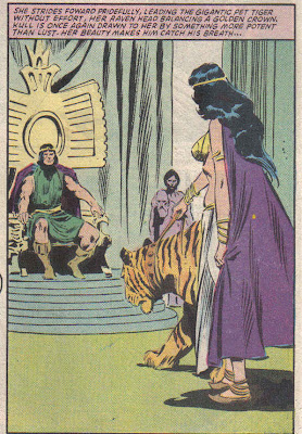 John Buscema should've painted that on a van, or an album cover. That tiger is pissed...