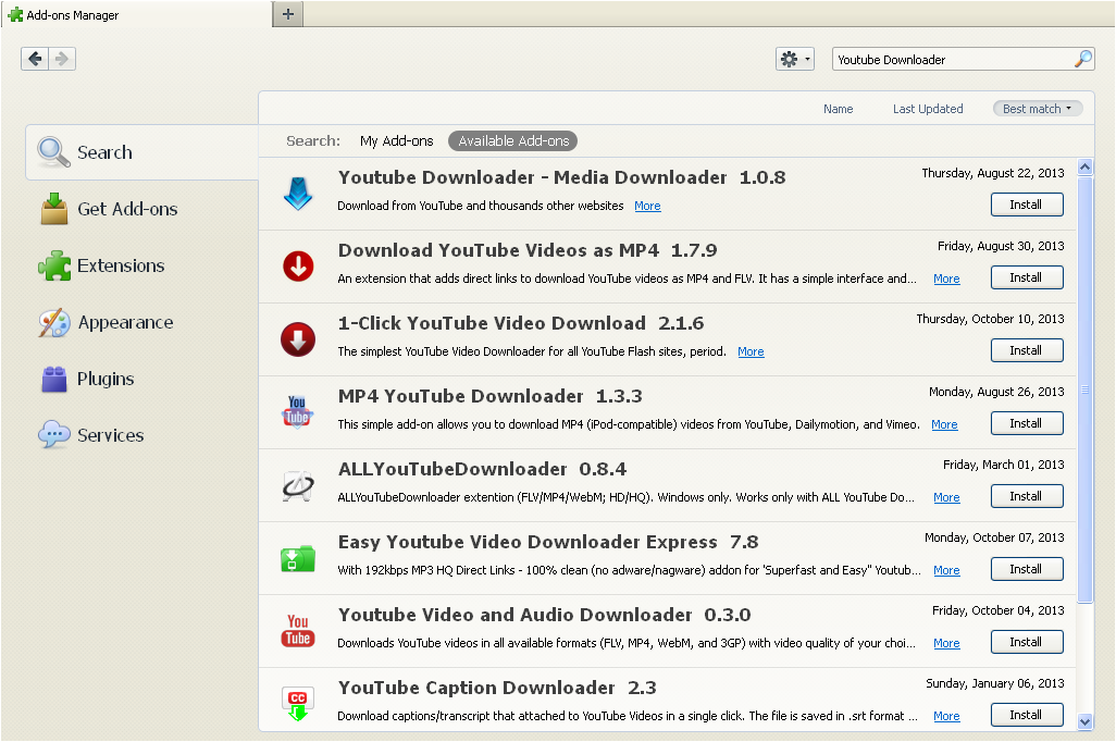 Mp4 downloader
