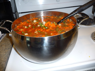 {I Think I Can}:  Vegetable Soup in the Pressure Cooker