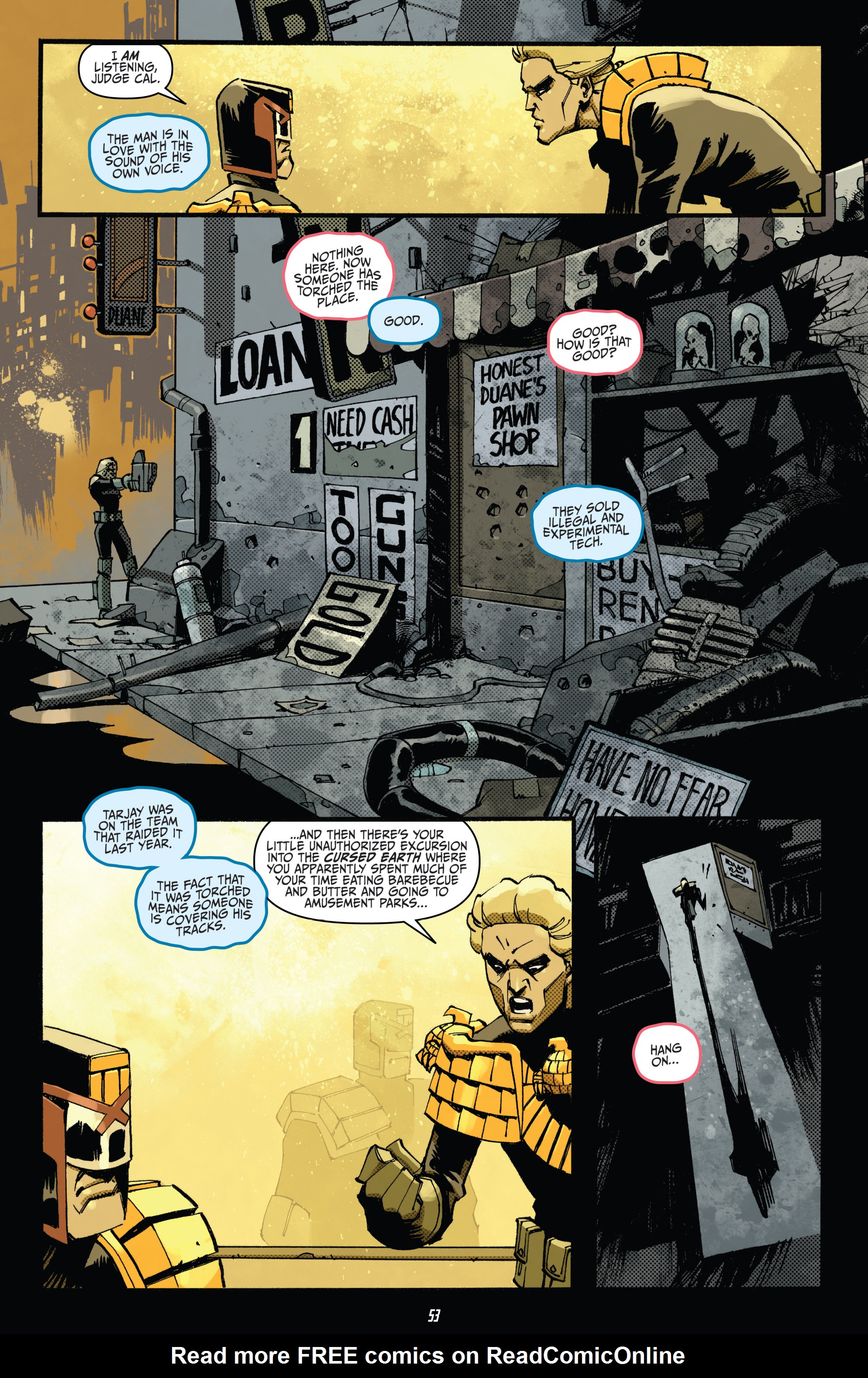 Read online Judge Dredd (2012) comic -  Issue # _TPB 4 - 51