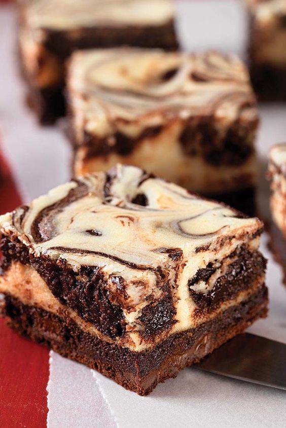 Chocolate Cheesecake Brownies The Country Chic Cottage