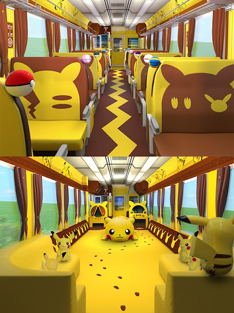 Check out this adorable Pikachu Train! - TheHive.Asia