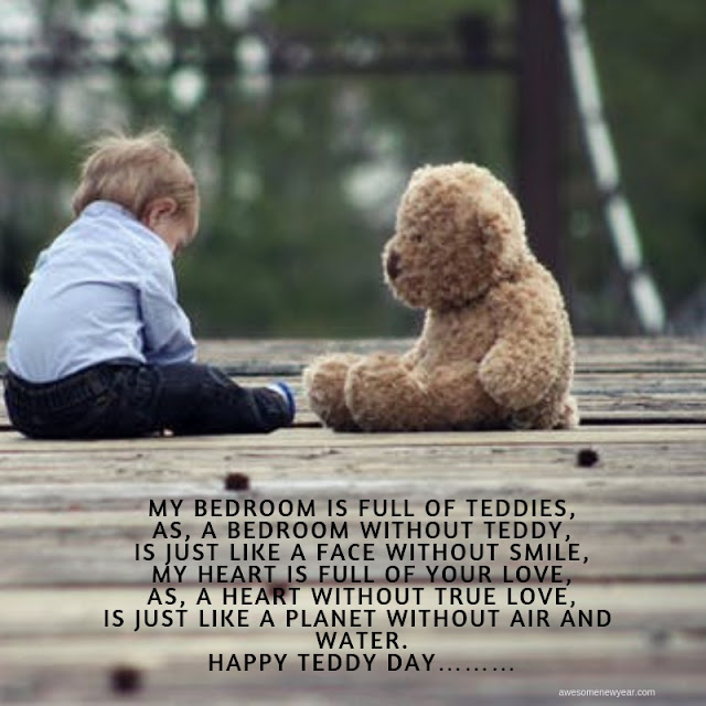 Images Wishes Quotes for #HappyTeddyDay WhatsApp Status