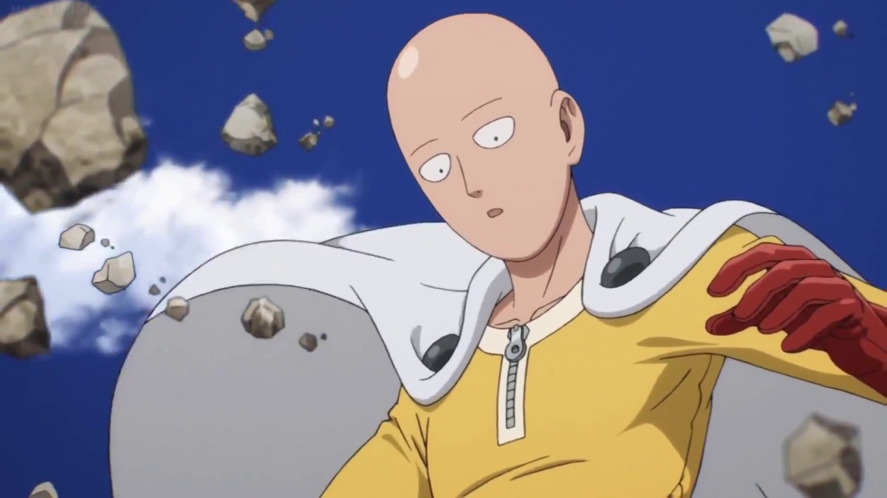 One Punch Man - Anime Overpower mirip Saiki Kusuo Rekomendasi Anime Mirip Saiki Kusuo no Psi Nan Terbaik
