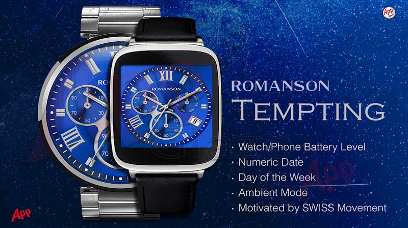 Tempting watchface by Romanson