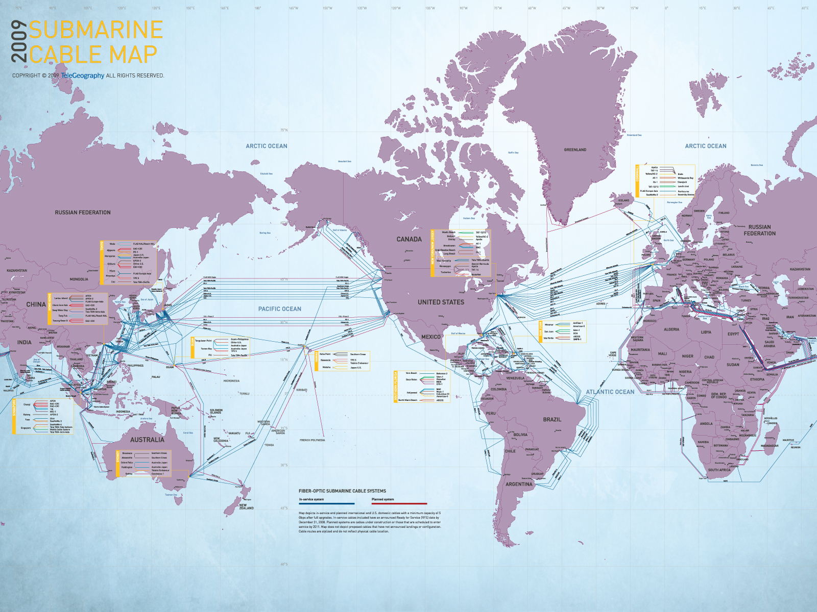 El Conejillo de Indias: Cables submarinos que conectan el mundo