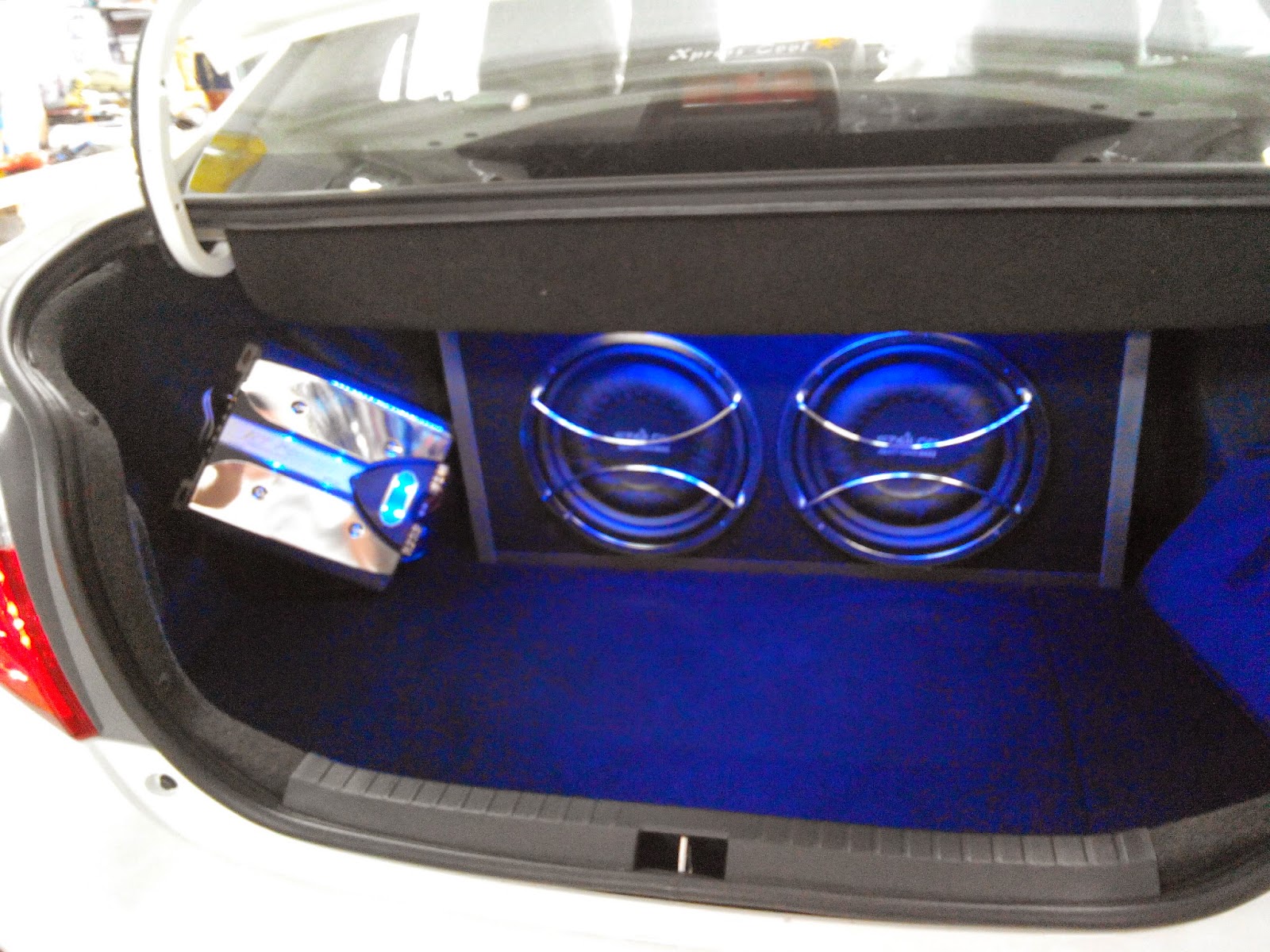 EB AUDIO new toyota vios rear trunk custom work