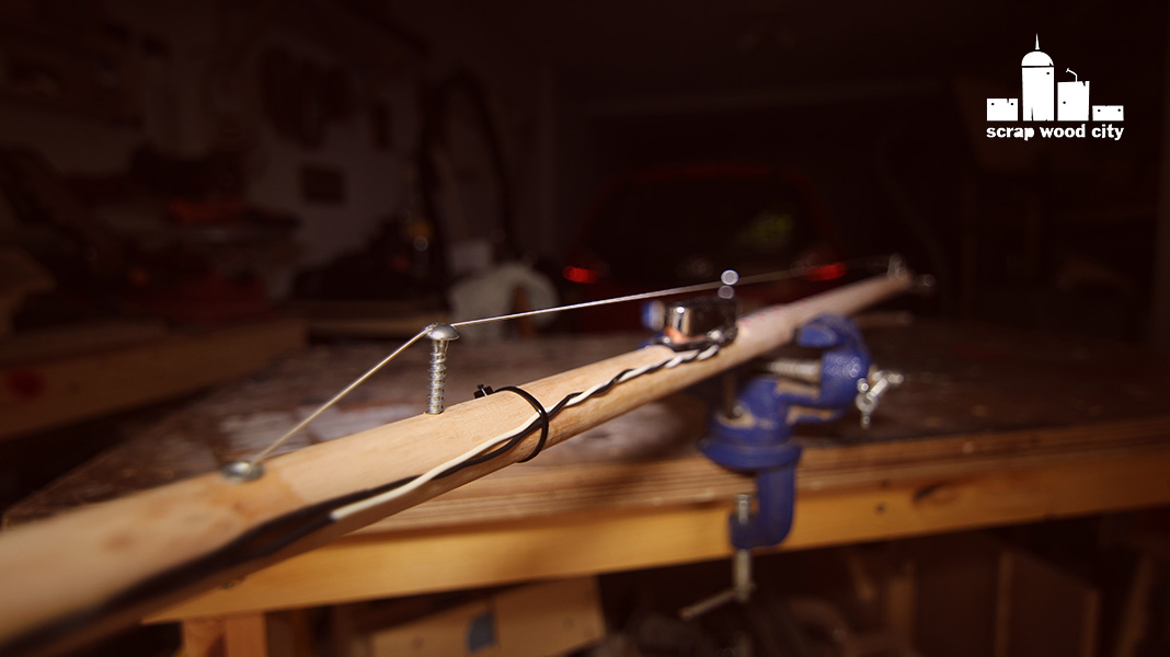 Build an Electric Broomstick Diddley Bow by Scrap Wood City Cigar