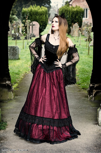 The Gothic Shop Blog: Chandra Dress - Lady Anna Calypso