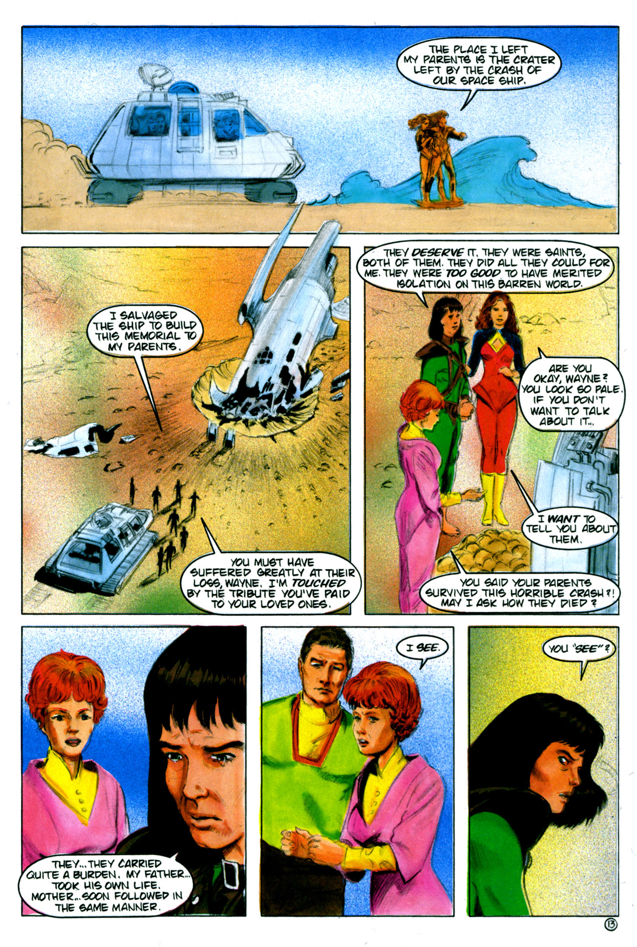 Read online Lost in Space (1991) comic -  Issue #8 - 14
