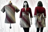model baju batik moderen