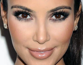 Kim Kardashian Enhanced Eye Makeup
