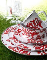 Red Damask Collection