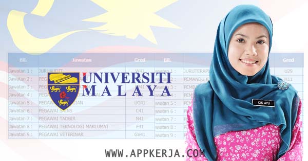 Permohonan Jawatan Dalam Universiti Malaya (UM) Untuk Lepasan SPM, STPM & Ijazah Terbuka Lelaki dan Wanita. - Mei 2018 Permohonan Jawatan Dalam Universiti Malaya (UM) Untuk Lepasan SPM, STPM & Ijazah Terbuka Lelaki dan Wanita. - Mei 2018