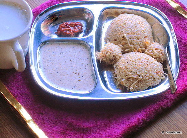 Wheat Rava - Vermicelli Idli ~ Tamalapaku