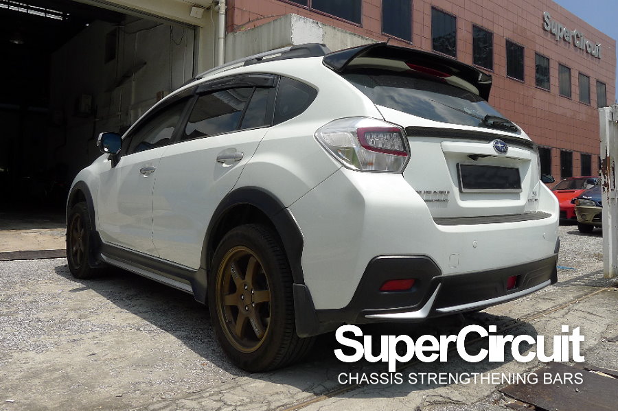 SUPERCIRCUIT CHASSIS STRENGTHENING BARS Subaru XV Front Strut Bar