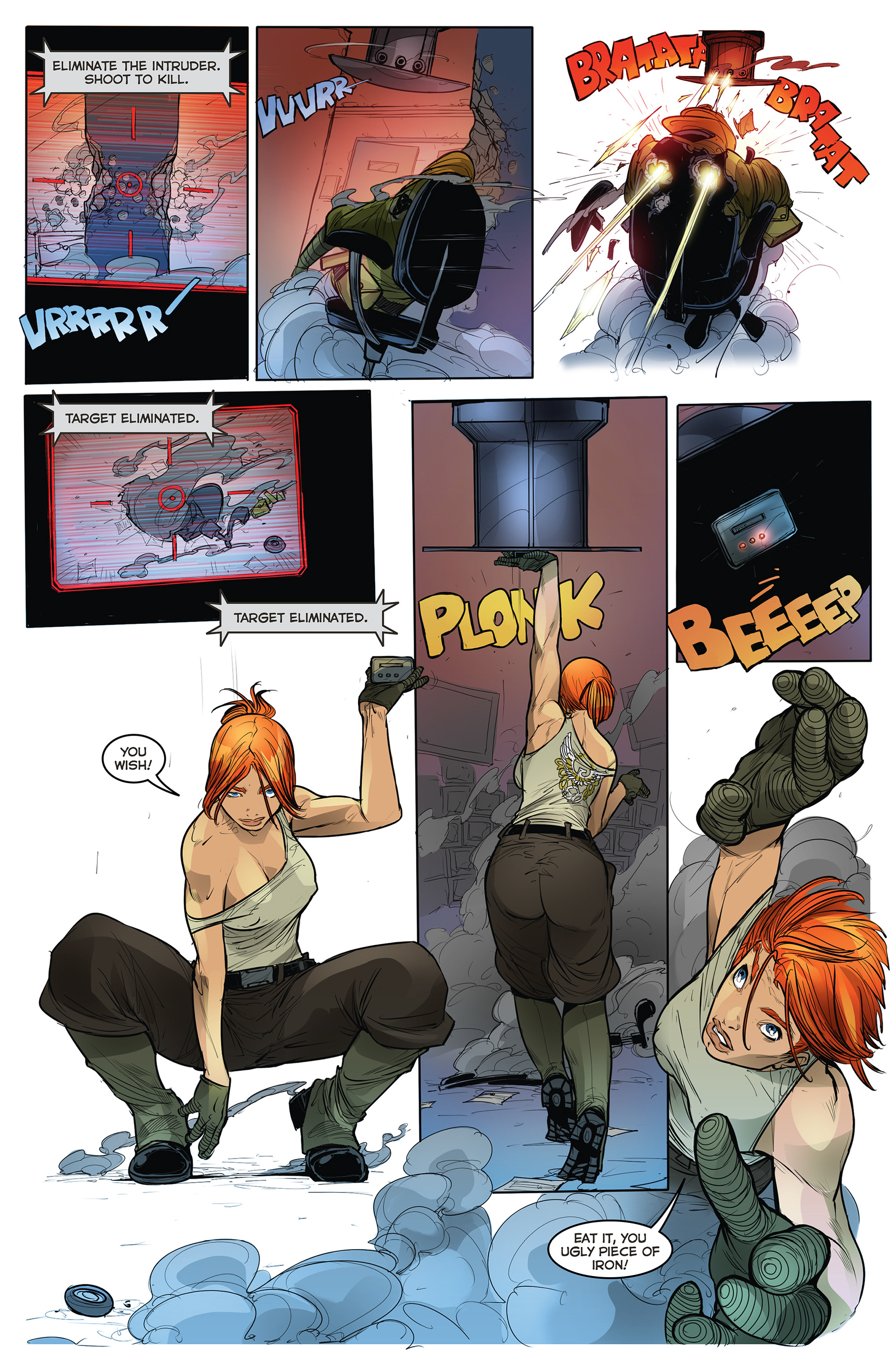 Read online Red Fury (2015) comic -  Issue #6 - 16