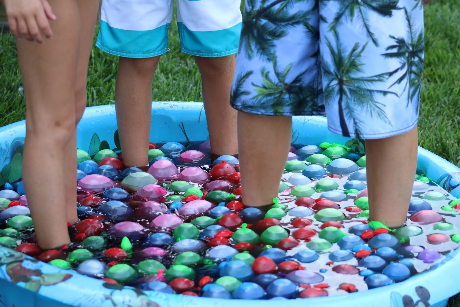 Bolling With 5 Water Balloon Fight!