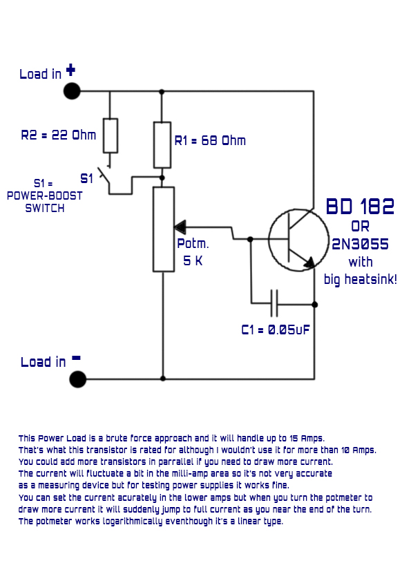 Eddy A 'Brute Force' 15 Amp Power (Dummy) Load. Easy to