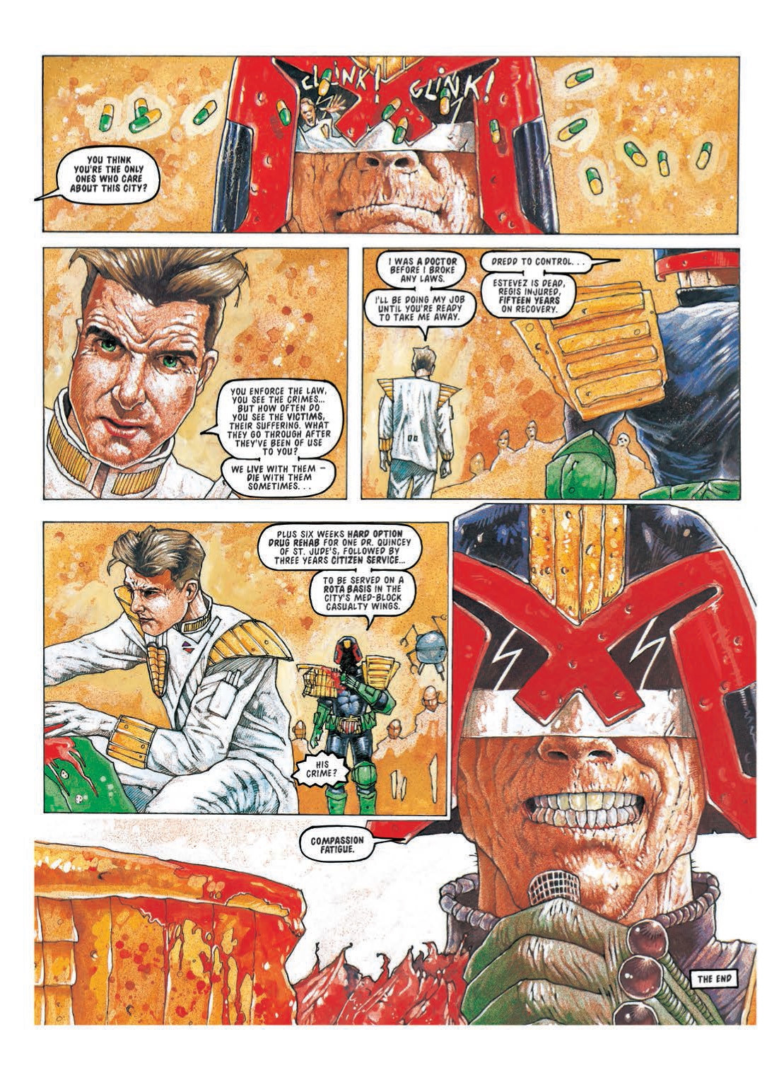 Read online Judge Dredd: The Complete Case Files comic -  Issue # TPB 24 - 203