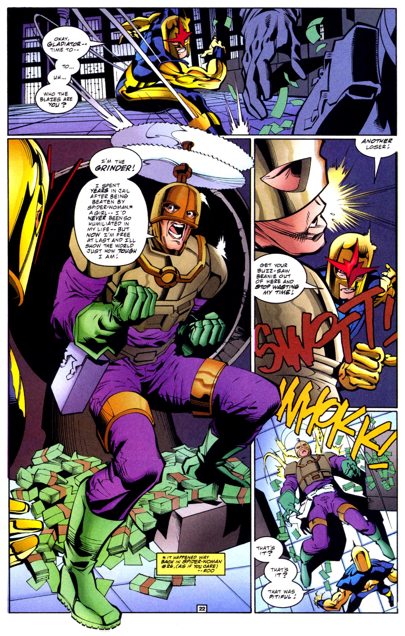 Read online Nova (1999) comic -  Issue #1 - 22