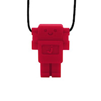 Jellystone Robot Pendant Chewable Necklace