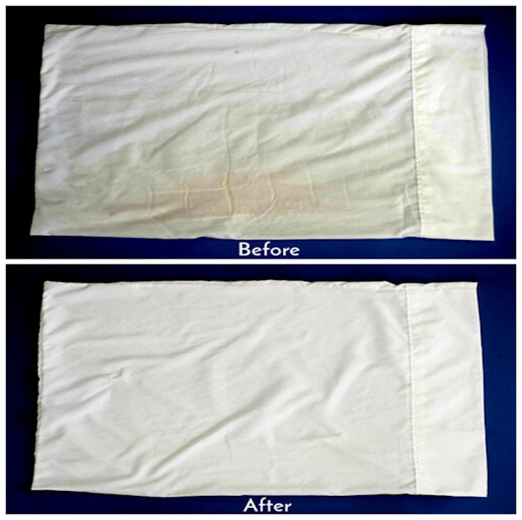 Natural homemade miracle laundry whitening solution