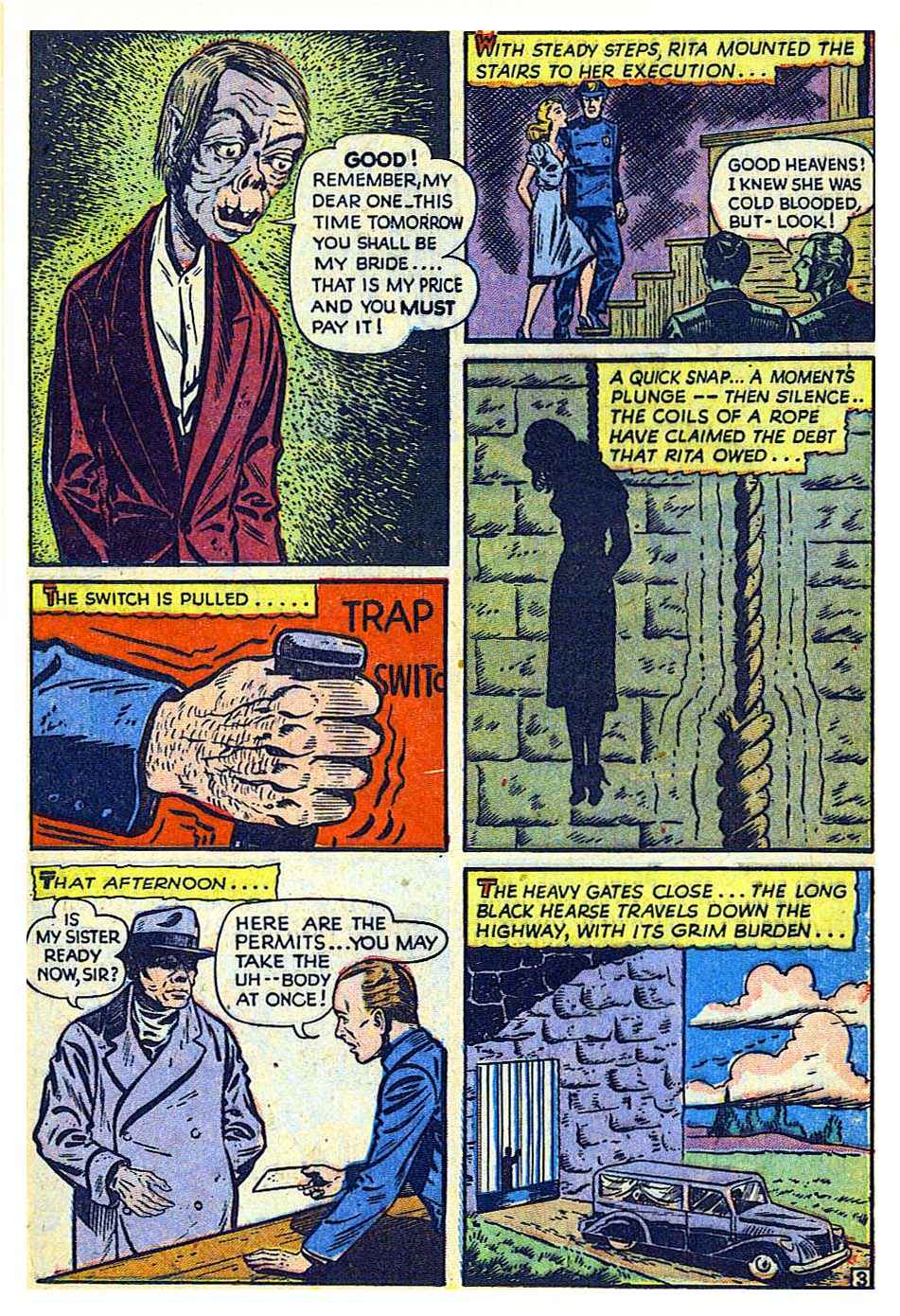 Read online Voodoo (1952) comic -  Issue #6 - 12