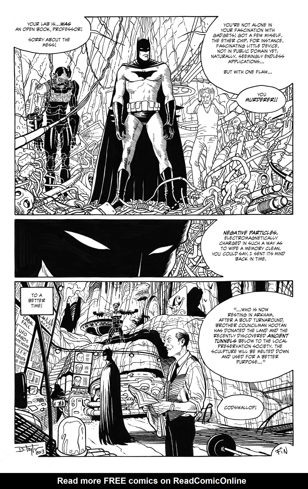 Read online Batman Black and White (2013) comic -  Issue #6 - 29