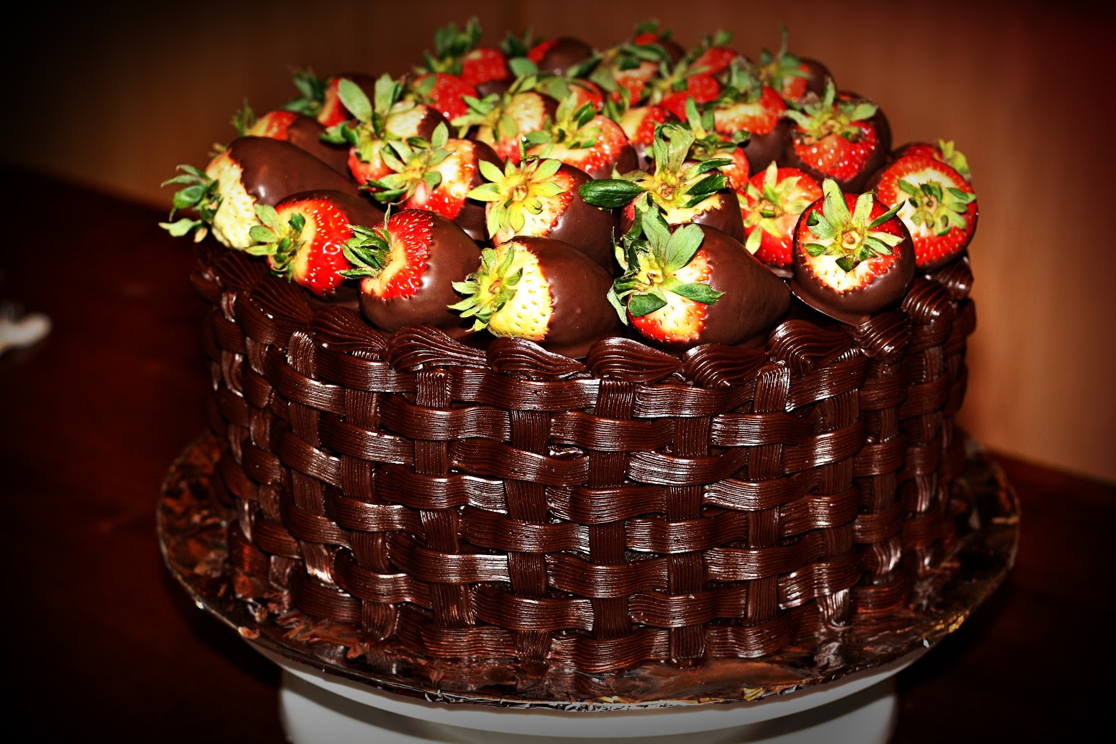 Cakes By Kim Chocolate Covered Strawberry Cake