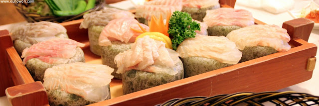 Plato de sashimi coreano