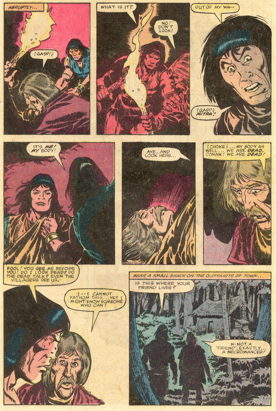 Read online Conan the Barbarian (1970) comic -  Issue #143 - 17
