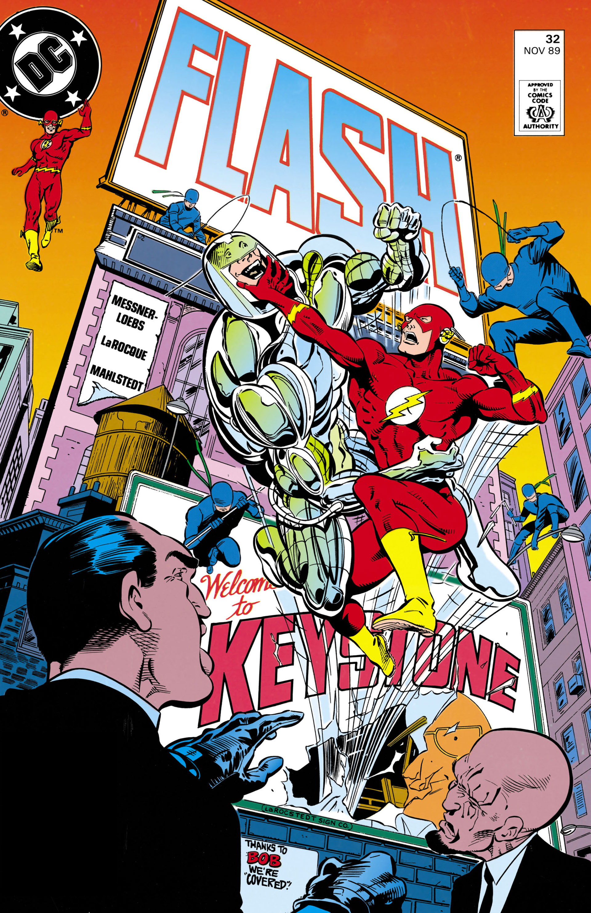 Read online The Flash (1987) comic -  Issue #32 - 1