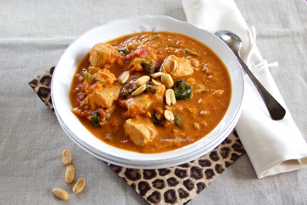 Tasty Collection Spinach and Peanut Butter Stew Recipe
