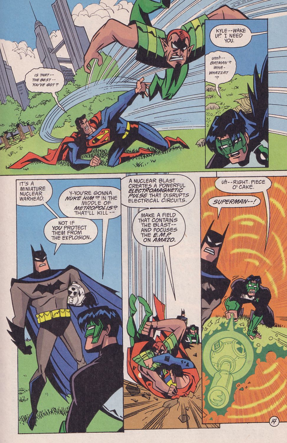 Read online Adventures in the DC Universe comic -  Issue #18 - 15